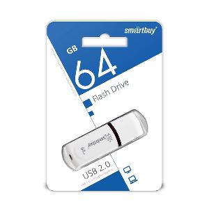 USB Flash Smart Buy Paean 64GB (белый)