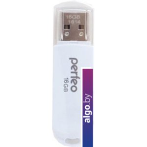 USB Flash Perfeo C03 64GB (белый)