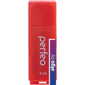 USB Flash Perfeo C04 4GB (красный) [PF-C04R004]