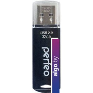 USB Flash Perfeo C06 32GB (черный) [PF-C06B032]