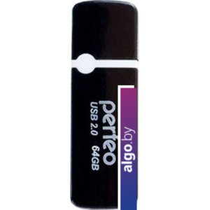 USB Flash Perfeo C07 64GB (черный) [PF-C07B064]