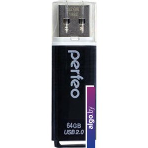 USB Flash Perfeo C13 64GB (черный)