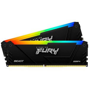 Оперативная память Kingston FURY Beast RGB 2x8ГБ DDR4 3200МГц KF432C16BB2AK2/16