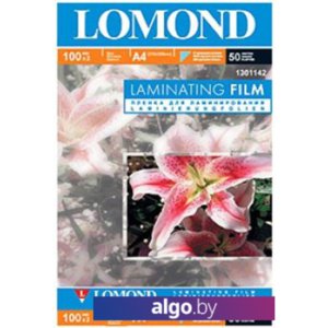 Пленка для ламинирования Lomond Laminating Film A4 100 мкм 50 пакетов 1301142