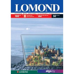 Пленка для печати Lomond Pet Ink Jet Film A4 135мкм 50 л