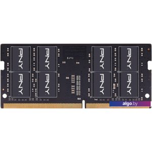 Оперативная память PNY Performance 16GB DDR4 SODIMM PC4-21300 MN16GSD42666