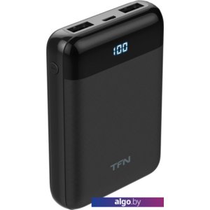 Портативное зарядное устройство TFN Mini LCD 10000mAh (черный)