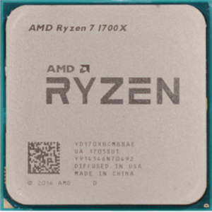 Процессор AMD Ryzen 7 1700X (BOX, без кулера)
