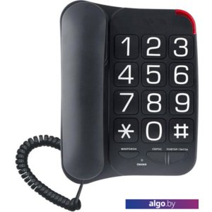 Проводной телефон Аттел 204 (черный)