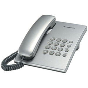 Проводной телефон Panasonic KX-TS2350RUS (серебристый)