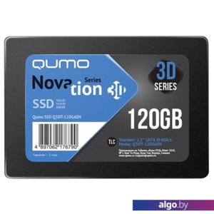 SSD QUMO Novation 3D 120GB Q3DT-120GAEN