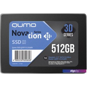 SSD QUMO Novation 3D TLC 512GB Q3DT-480GAEN