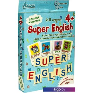 Развивающая игра Нескучные игры Super English И-810