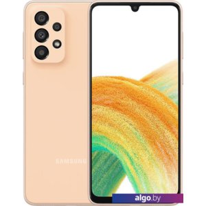 Смартфон Samsung Galaxy A33 5G SM-A336B/DSN 6GB/128GB (персиковый)