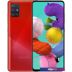 Смартфон Samsung Galaxy A51 SM-A515F/DSM 4GB/64GB (красный)