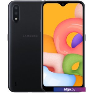 Смартфон Samsung Galaxy M01 3GB/32GB (черный)