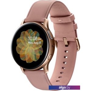 Умные часы Samsung Galaxy Watch Active2 40мм (сталь, золотистый)