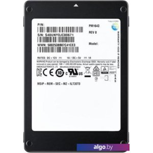 SSD Samsung PM1643 3.84TB MZILT3T8HALS