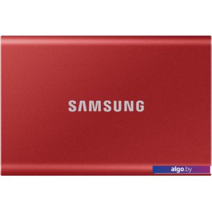 Внешний накопитель Samsung T7 500GB (MU-PC500R/WW) (красный)