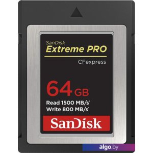 Карта памяти SanDisk Extreme Pro SDCFE-064G-GN4NN CFexpress Type B 64GB