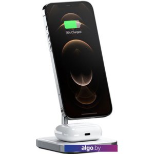 Беспроводное зарядное Satechi 2-in-1 Magnetic Wireless Charging Stand