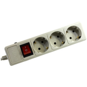 Сетевой фильтр SVEN Surge Protector Optima Base 3.0 m Grey