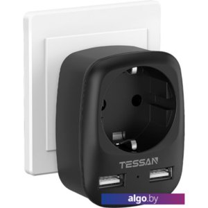 Сетевой фильтр Tessan TS-611-DE (черный)