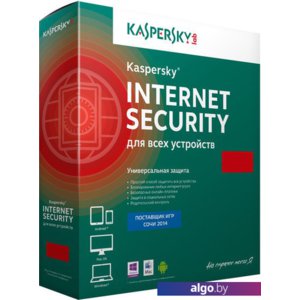 Система защиты ПК от интернет-угроз Kaspersky Internet Security (3 ПК, 1 год, продление, карта)