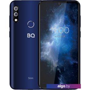 Смартфон BQ-Mobile BQ-6061L Slim (черный/синий)