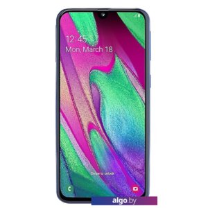 Смартфон Samsung Galaxy A40 4GB/64GB (белый)