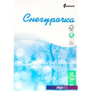 Офисная бумага Снегурочка А4 80 г/м2 500 л SYKT255