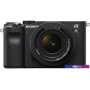 Беззеркальный фотоаппарат Sony Alpha a7C Kit 28-60mm (черный)