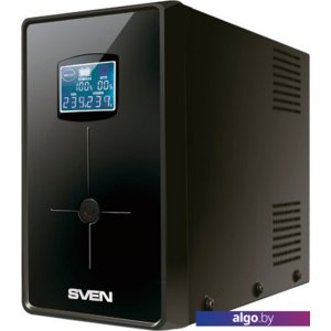 Источник бесперебойного питания SVEN Pro+ 1000 (LCD, USB)