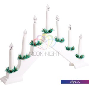 Светильник Neon-night Новогодняя горка 7 свечек 501-081