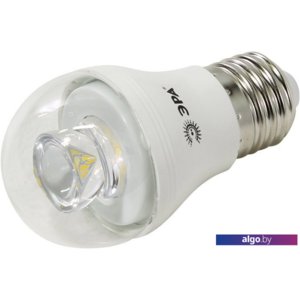 Светодиодная лампа ЭРА P45 E27 7 Вт 2700 К [P45-7w-827-E27-Clear]