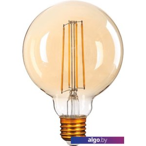 Светодиодная лампа Gauss LED Filament G95 E27 8W Golden 2400К 105802008