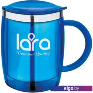 Термокружка Lara LR04-37 0.4л (голубой)