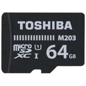 Карта памяти Toshiba THN-M203K0640EA microSDXC Class 10 64GB (с адаптером)