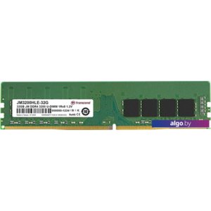 Оперативная память Transcend JetRam 32GB DDR4 PC4-25600 JM3200HLE-32G