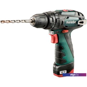 Ударная дрель-шуруповерт Metabo Powermaxx SB Basic 600385500 (с 2-мя АКБ, кейс)