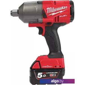 Ударный гайковерт Milwaukee M18 ONEFHIWF34-502X Fuel 4933459730 (с 2-мя АКБ, кейс)