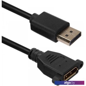 Удлинитель ACD DisplayPort - DisplayPort ACD-DDPF2-30B (3 м, черный)