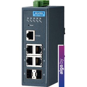 Управляемый коммутатор 2-го уровня Advantech EKI-7706G-2F-AE