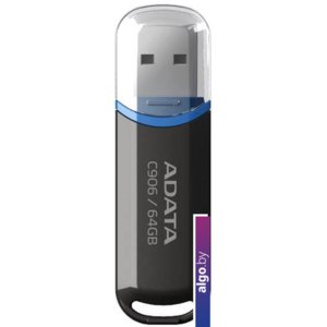 USB Flash A-Data C906 64GB (черный)