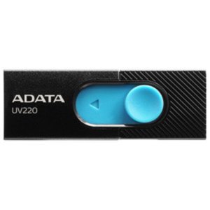 USB Flash A-Data UV220 8GB (черный/голубой)