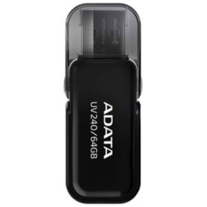 USB Flash A-Data UV240 64GB (черный)