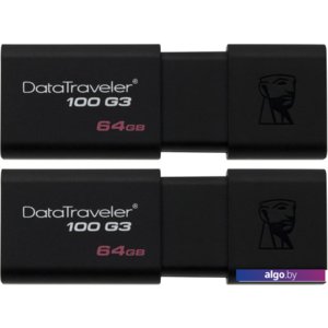 USB Flash Kingston DataTraveler 100 G3 2x64GB