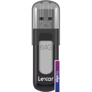 USB Flash Lexar JumpDrive V100 64GB (серый)