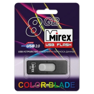 USB Flash Mirex HARBOR BLACK 8GB (13600-FMUBHB08)