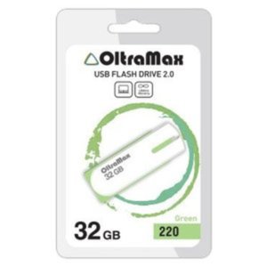 USB Flash Oltramax 220 32GB (светло-зеленый) [OM-32GB-220-Light gr]